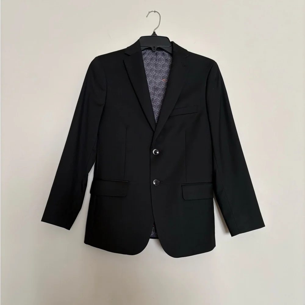 TALLIA Kids Black Blazer Size 14 Boys